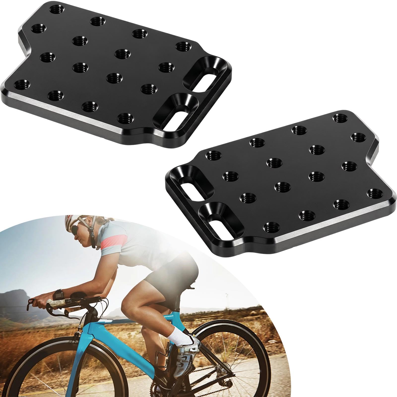 Extended Triathlon Bike Aero Bar Armrest Extender Aluminum Adjustable