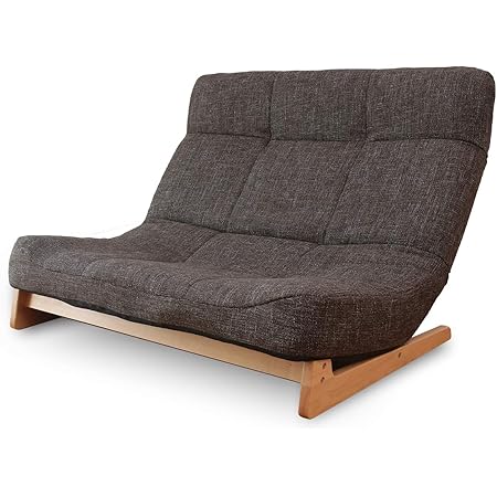 Amazon Co Jp 無印良品 ハイバックリクライニングソファ 本体 1シーター 幅74 奥行114 高さ 5cm オーク