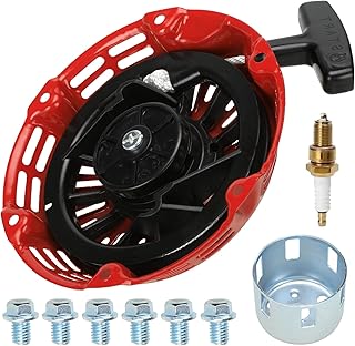 Recoil Pull Starter for Predator 196cc 212cc 6.5hp Coleman CT200U CT200U-EX BT200X KT196 Baja MB200 Trailmaster Hammerhead Massimo Harbor Freight GX120 GX160 GX200 Mini Bike Go Kart Cart Engine