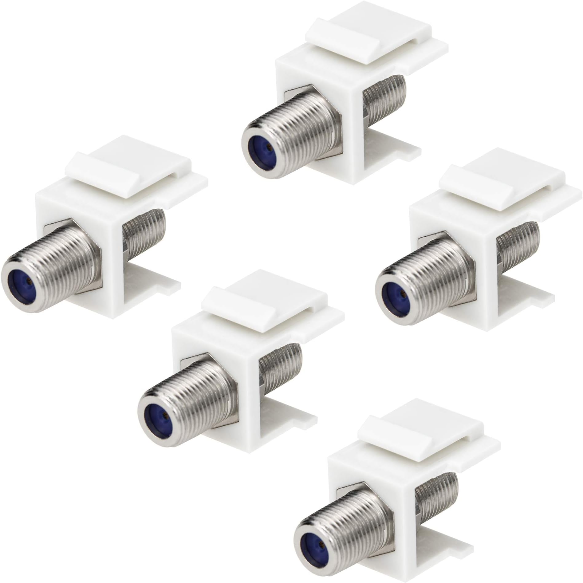Amazon.com: Monoprice Keystone Jack - Modular F Type, White : Electronics