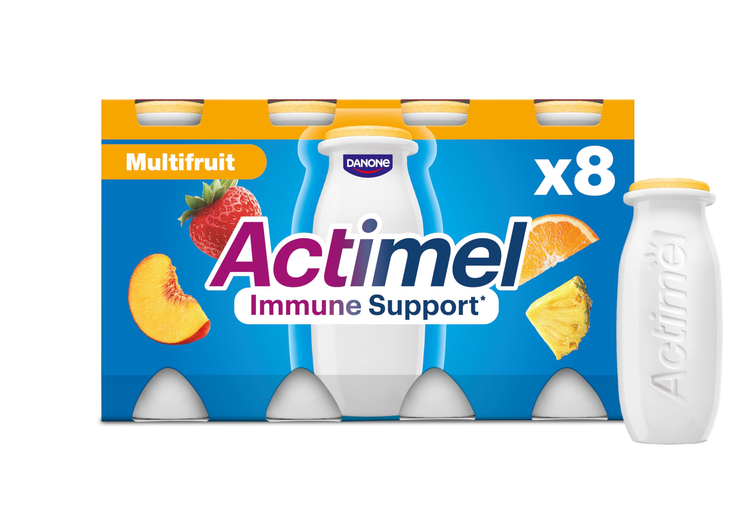 Multifruit Yoghurt Drink, 8x100g