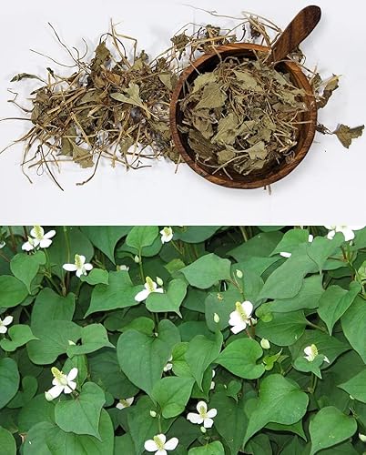 Miniatura 3 de Hierbas orgánicas naturales puras coreanas Houttuynia Cordata(Eoseongcho) Hierbas secas a granel, 10.58 onzas (10.58 oz)