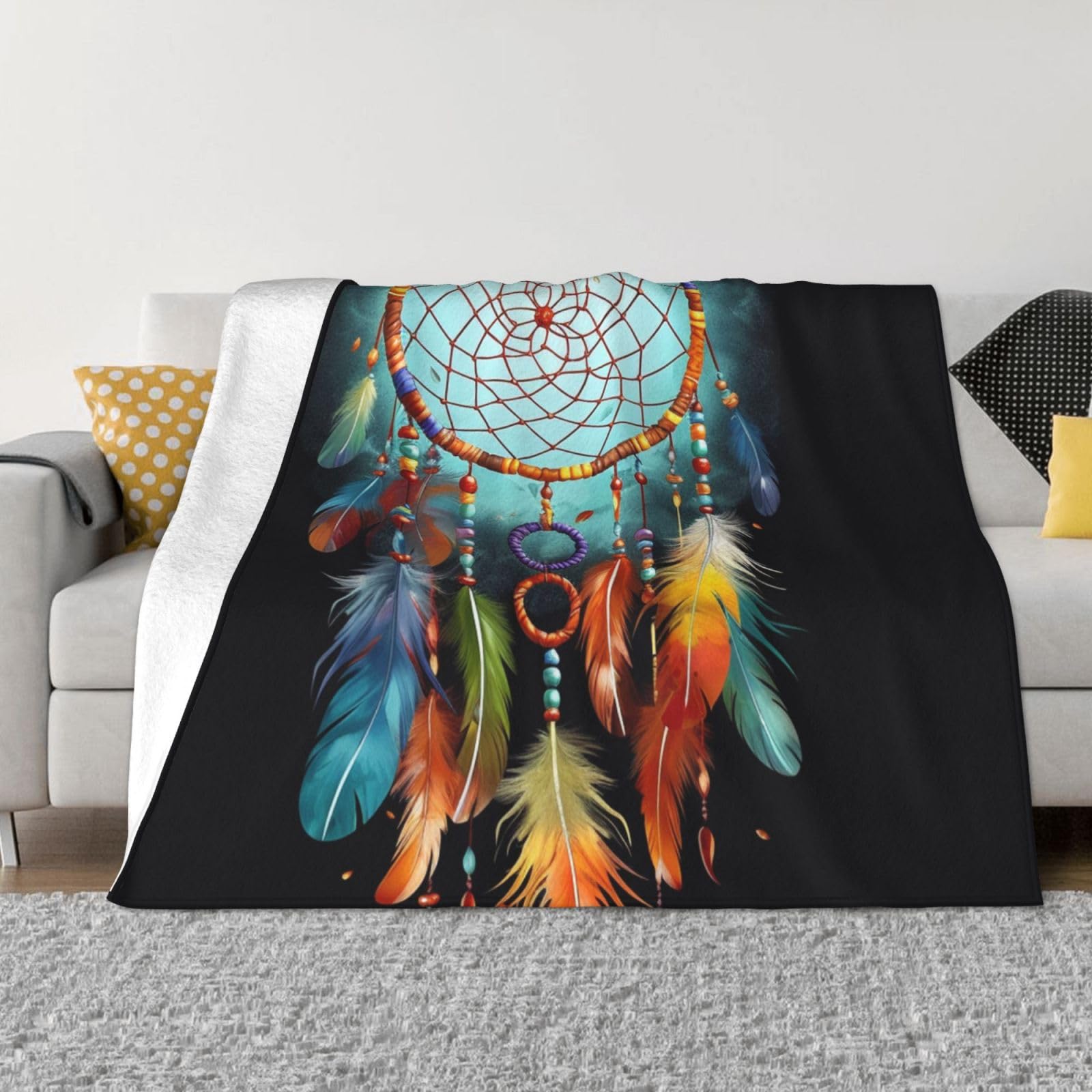 Couverture en microfibre ultra douce et flanelle au fini haut de gamme