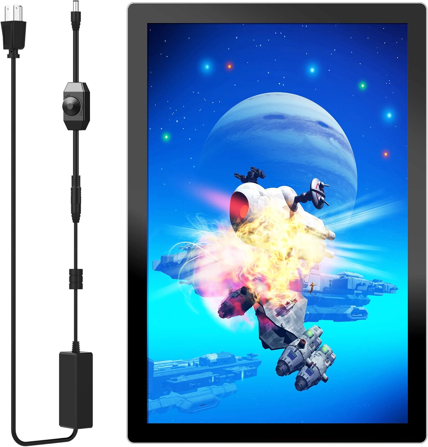 E-Hangsam 24x36 Inch LED Light Box Movie Frame with Dimmer On/Off Switch - Wall-Mounted Light Box Sign for Displaying LED Posters and Picture Frames
