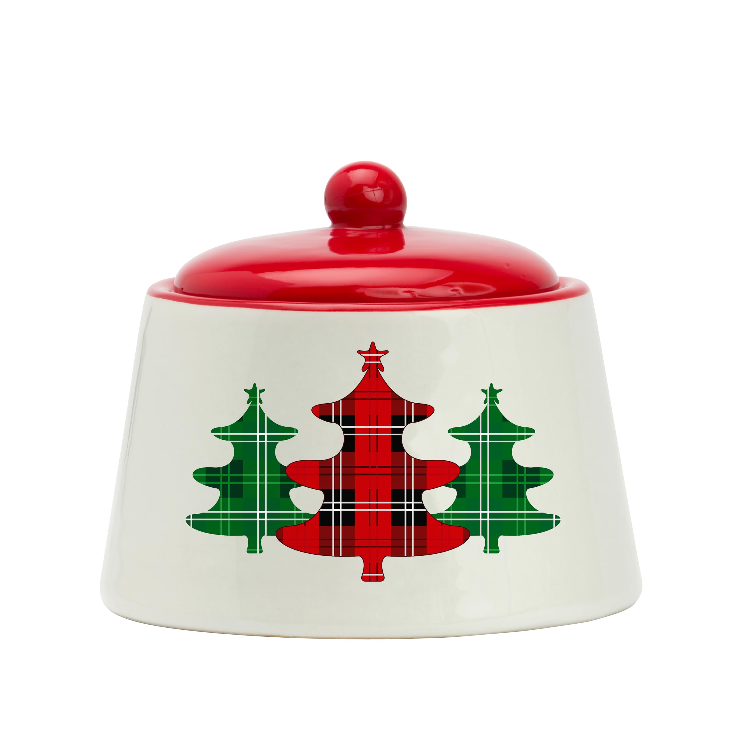 Amazon.com: Amici Home Christmas Sugar Bowl with Lid, 8-Ounce Salt