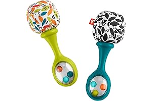 Fisher-Price Newborn Toys Rattle ’n Rock Maracas