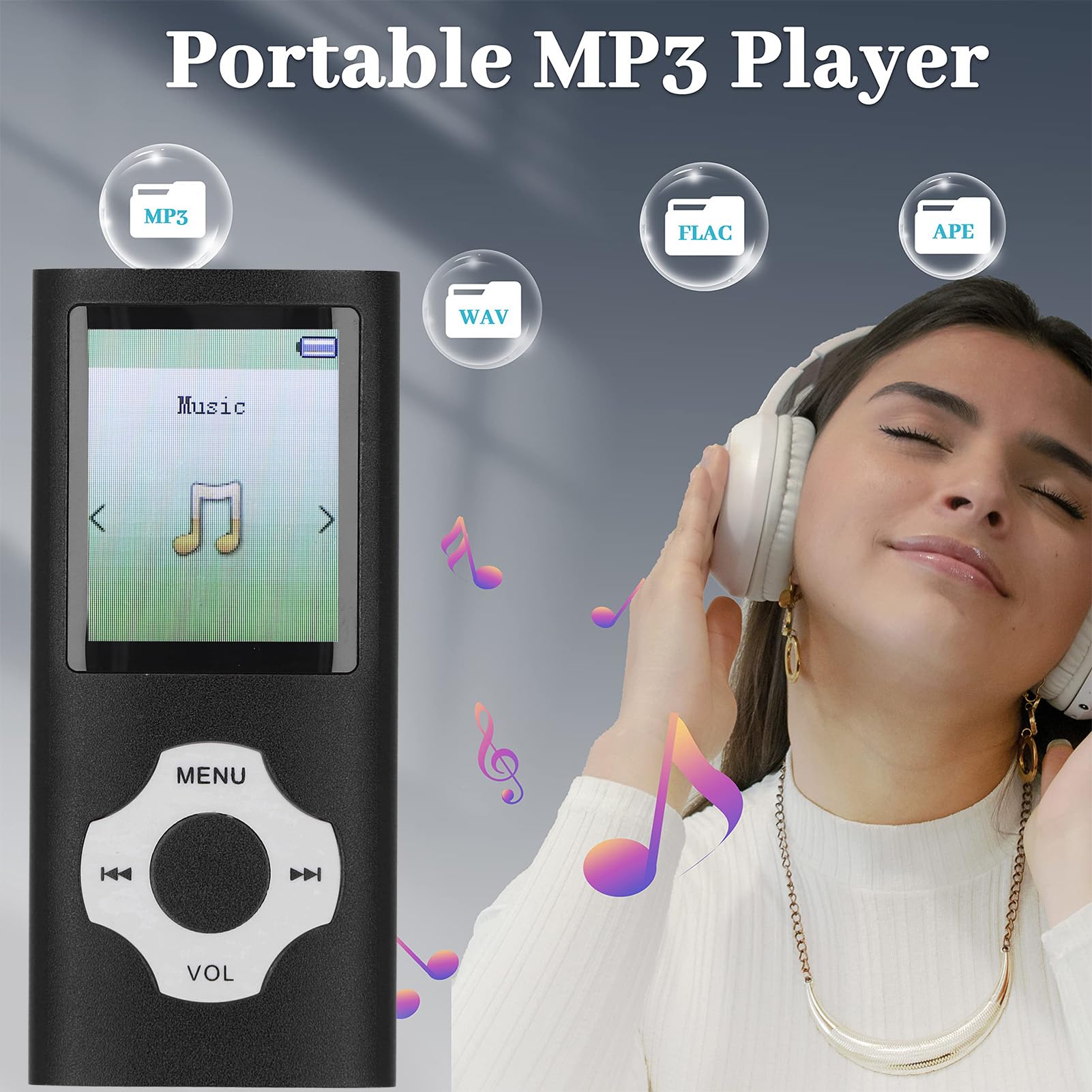 Amazon.co.jp: 32GB MP3プレーヤー/MP4プレーヤー、MP3音楽プレーヤー