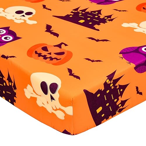 Miniatura 8 de UOMNY Sábana bajera ajustable para cuna para niñas, para colchones estándar de cuna, transpirable, 28 x 52 pulgadas, color rosa