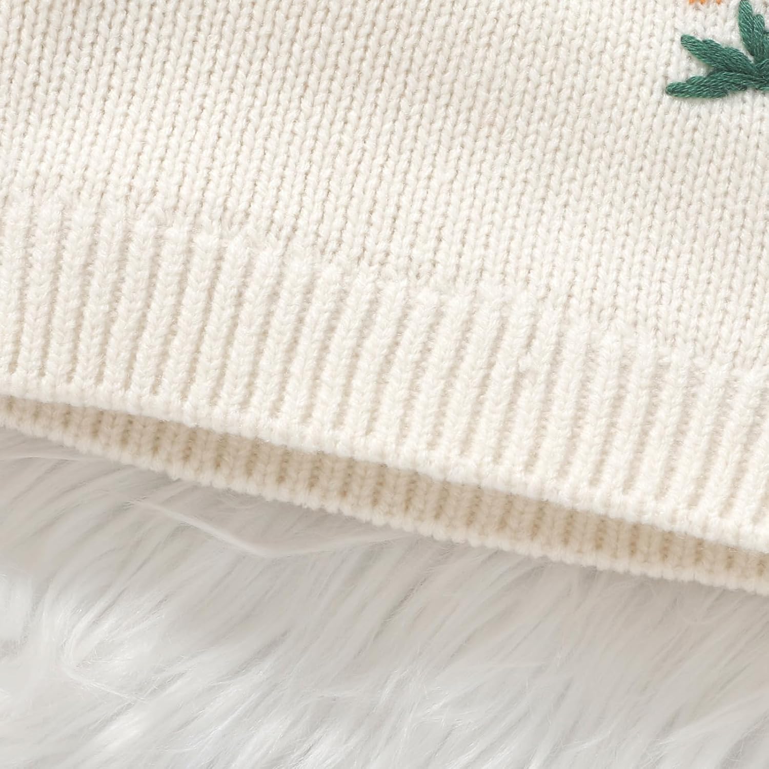 Neiwech Baby Knit Sweater Boys Girls Goose Pullover Sweatshirt Round Neck Long Sleeve Toddler Tops Warm Fall Winter Clothes - Image 8