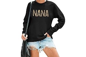 Leopard Mimi Casual Long Sleeve Sweatshirt