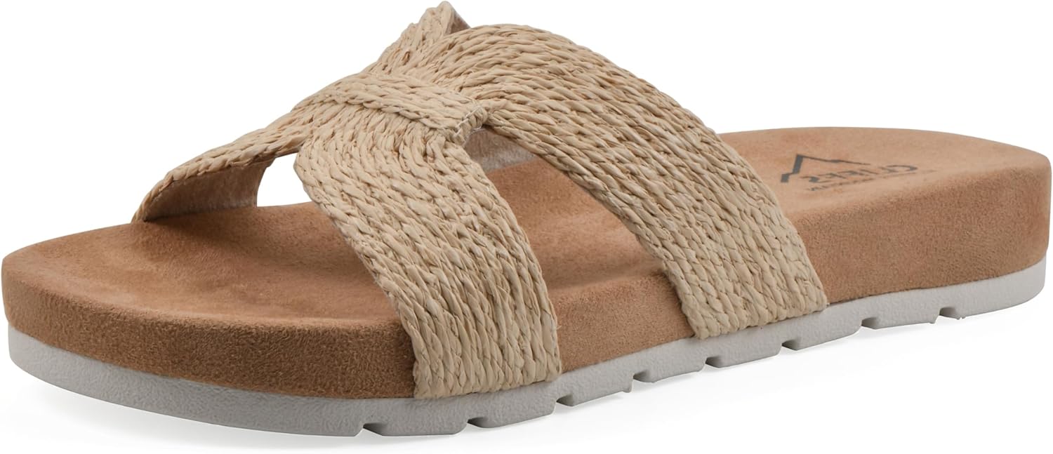 CLIFFS BY WHITE MOUNTAIN Women's Tindra Slide Sandal