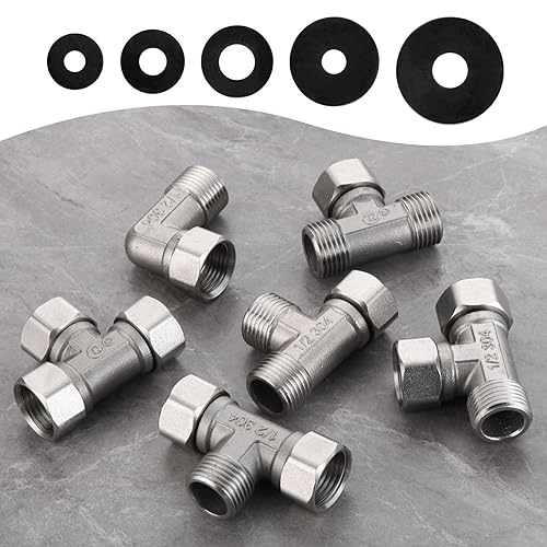 Miniatura 5 de 50 piezas de kit de surtido de arandelas de goma 1618202530mm (5 tamaños) arandelas de goma negras almohadillas de absorción de vibración arandelas