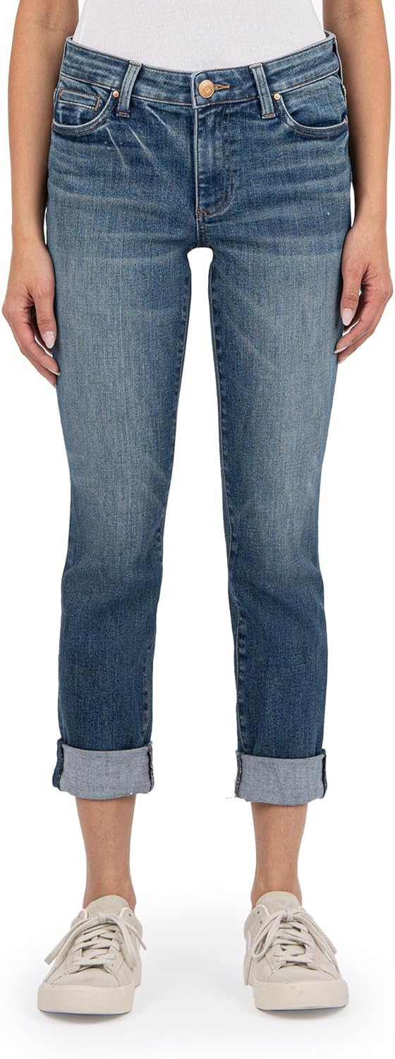 KUT from the Kloth Women's Petite Catherine Boyfriend in Giving