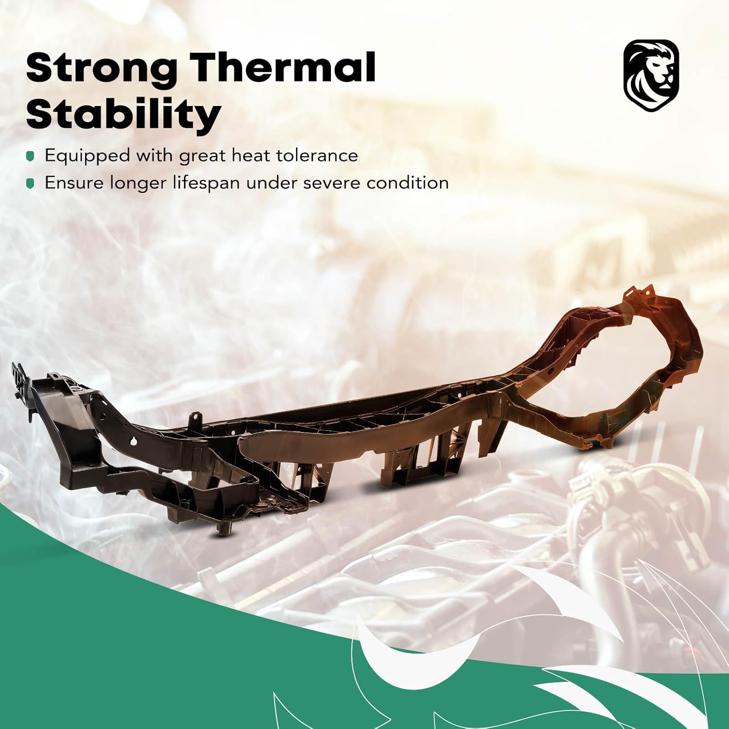 YHTAUTO Radiator Support Upper Tie Bar Compatible with 2015-2022 Dodge Charger, Radiator Support Core Assembly