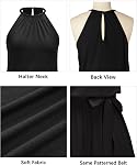 Newshows 2026 Mode Été Halter Robes Casual sans manches Ruffle Sundress avec des poches pour femme