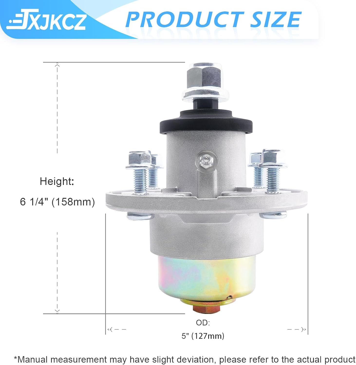 AM144608 Spindle Fit for 42 48 54 inch Deck Lawn Mower, Compatible with John De ere S220 200 Z335E, Z335M X330