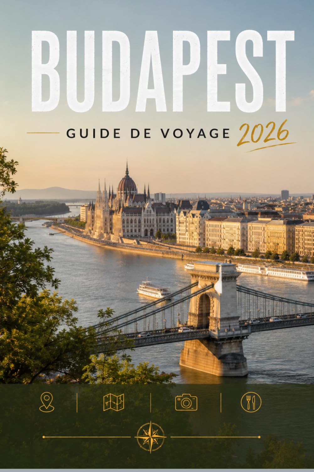 BUDAPEST GUIDE DE VOYAGE 2026: Explorez facilement la vie quotidienne, les scènes culinaires et les lieux mémorables.