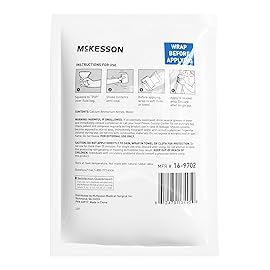 McKesson Instant Cold Packs 5 x 7 [24 Pack] - Instant Ice Packs for Injuries Disposable, Pain Relief, Swelling, Sprains - Travel Cold Compress for Sports, First Aid, Toothache