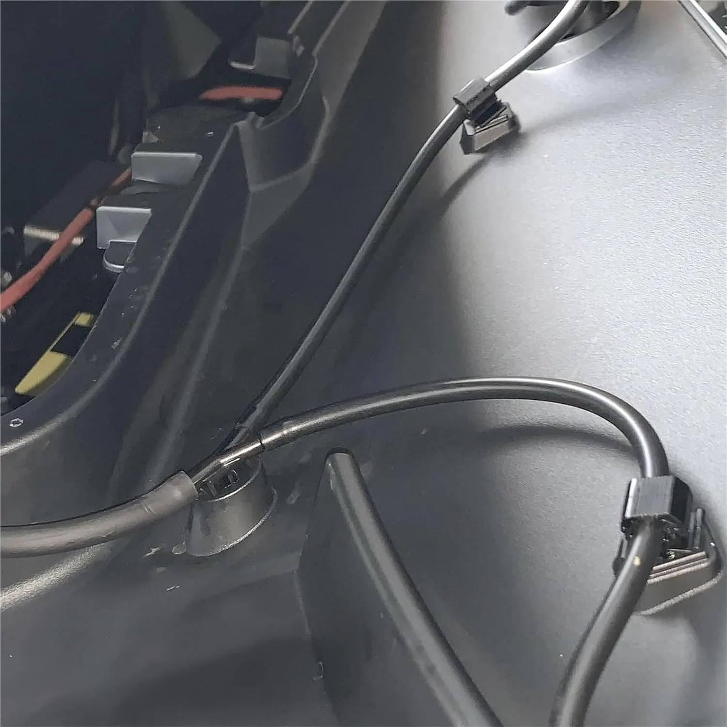 Windshield Washer Hose Connector Set 4pcs Universal Windshield Washer Hose Connector Kit, Wiper Spray Nozzle & Tube Joiner(B set)
