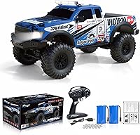 Vista 11 de Autos RC RC Crawler 1/10 Escala RTR Auto de Control Remoto 4WD 2.4GHz Cepillado Vehículo de Carreras Todoterreno Grado Pasatiempo Modelo con Luces