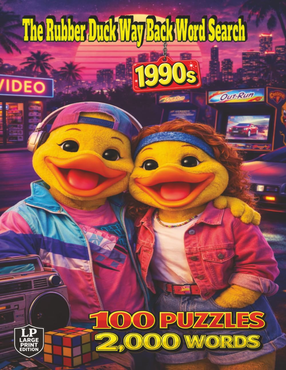 The Rubber Duck Way Back Word Search: 1990s: 100 Puzzles and 2,000 Words to Find from 1990s Music, TV Shows, Fashion Trends, Video Games, Arcade Games, Mixtapes, CDs, Early Internet and Pop Culture