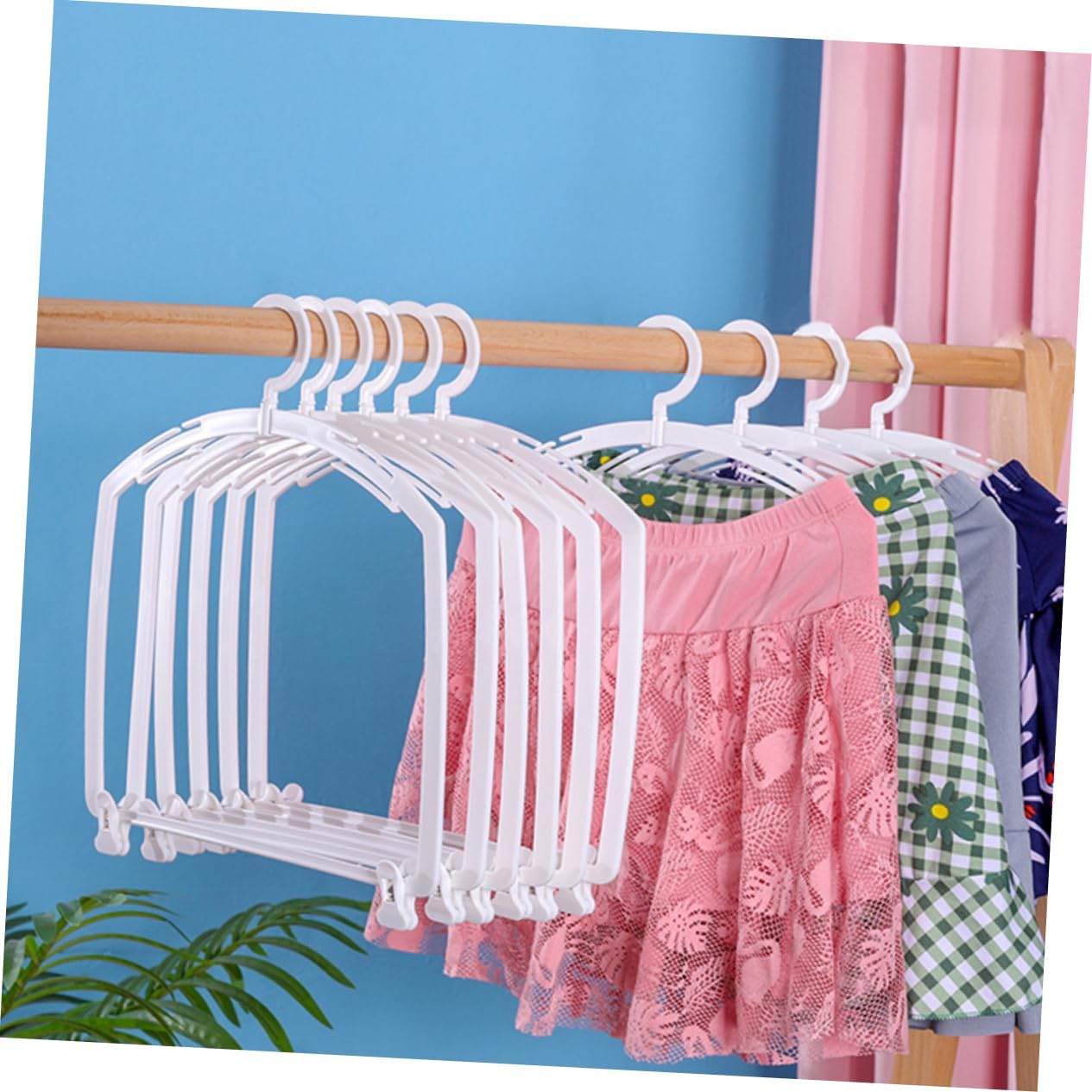 ULTECHNOVO Briefs Hangers for Display 5pcs Swimwear Display Hangers and Swimwear Organizers