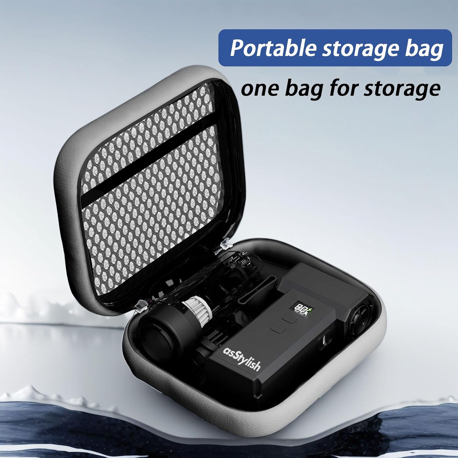 Vortex: 130,000RPM 2-in-1 Handheld Turbo Fan, Air Duster & Mini Vacuum | Brushless Power, 100-Speed Control, LED Display