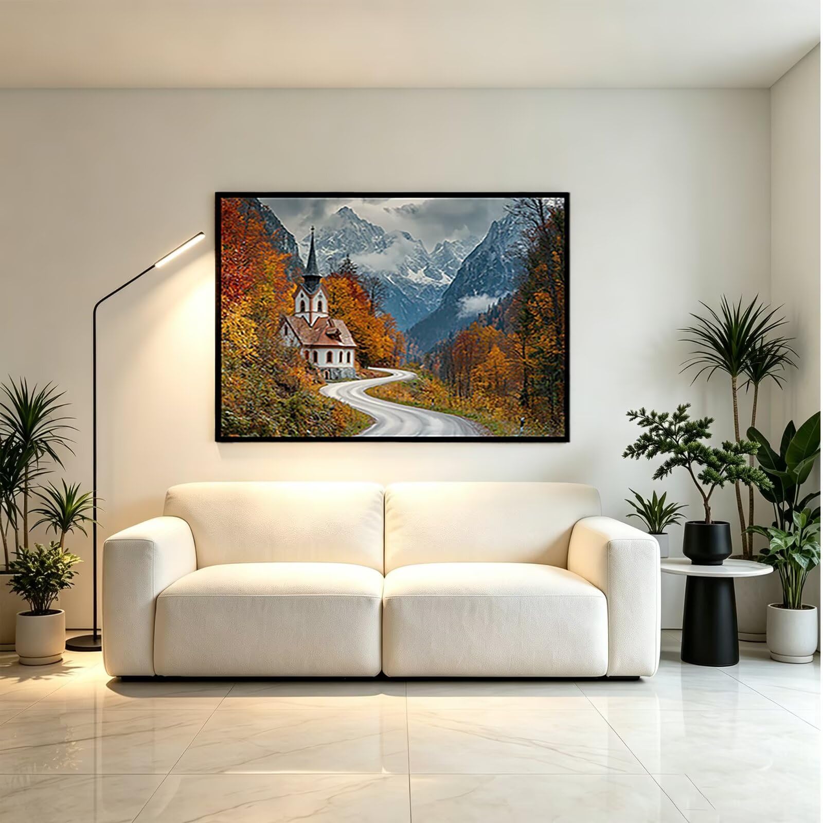 Kwadratowy obraz diamentowy 5D jesień 60x80cm-36485