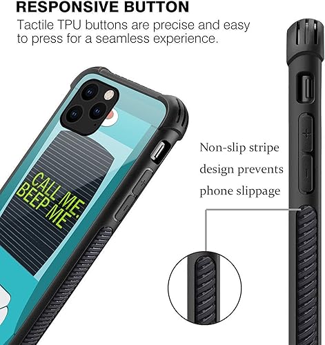Miniatura 6 de Funda compatible con iPhone 13 Pro Max, consola de juegos azul, diseño de patrón increíble, a prueba de golpes, antiarañazos, carcasa trasera de