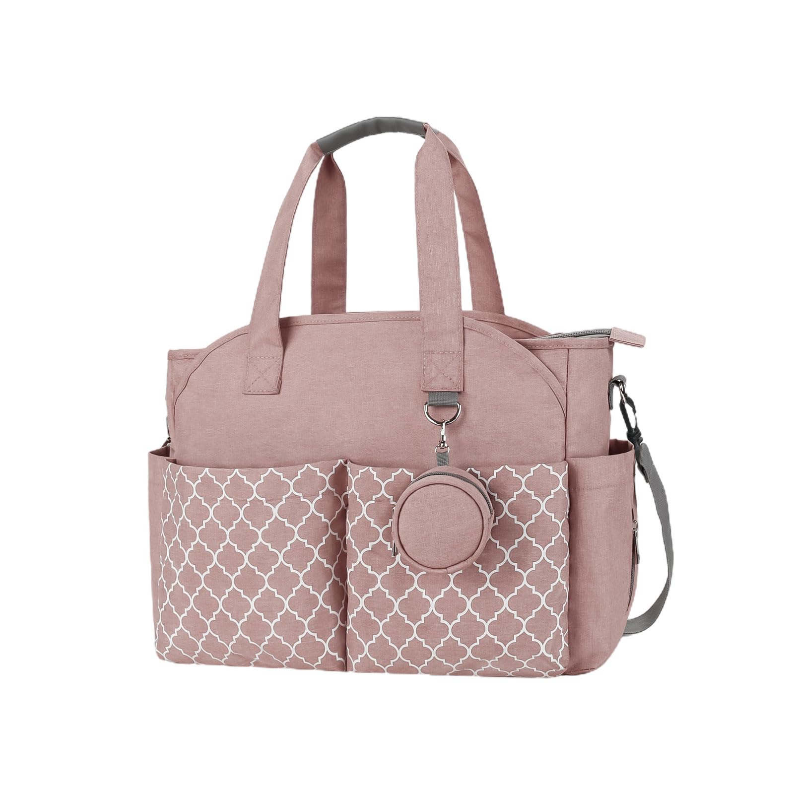 Sac à bandoulière de grande capacité pour maman, maman, bébé, sac à main d'allaitement, sac à langer portable, sac à dos de voyage, sac à bandoulière