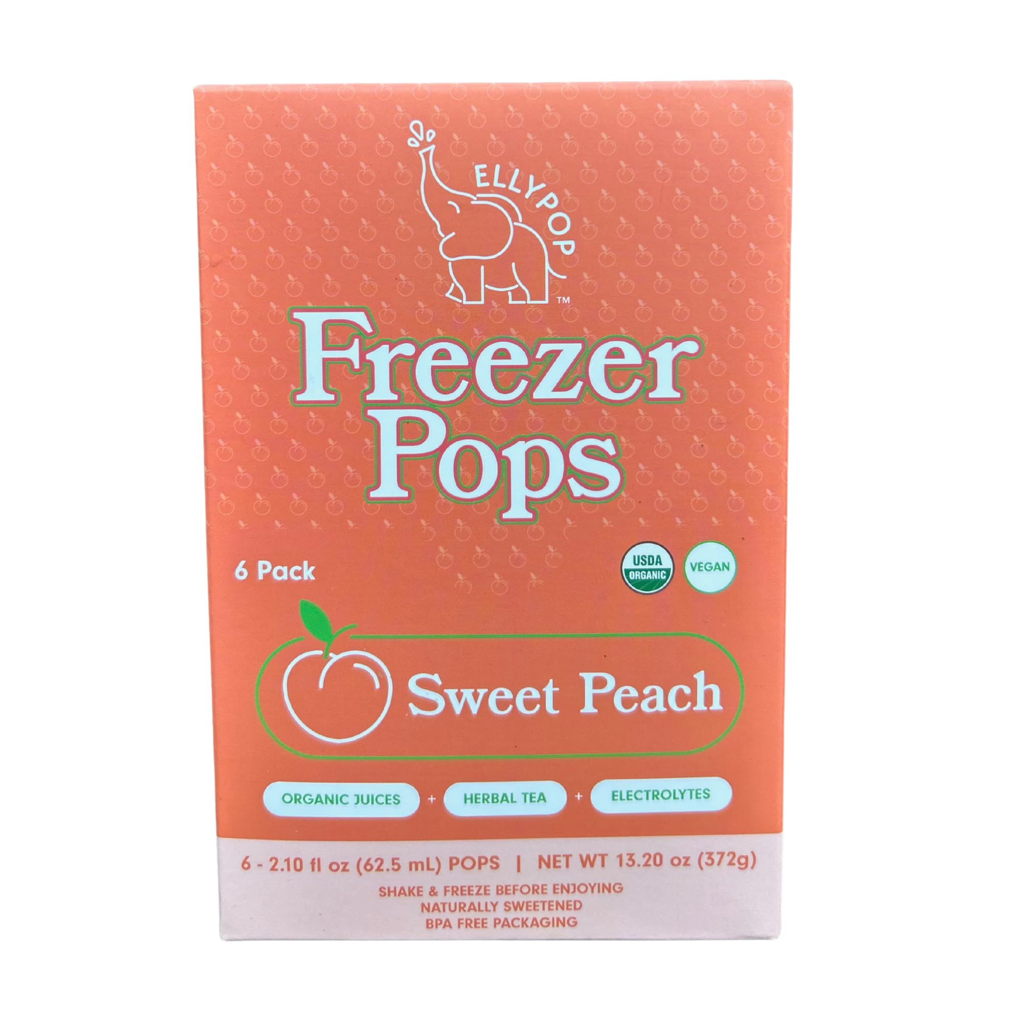 Amazon.com: EllyPop Organic Hydrating Freezer Pops - Herbal Tea