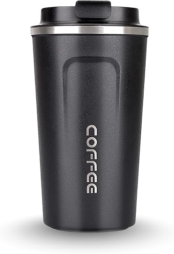 Smart Temperature Display Coffee Flask | Stainless Steel Hot &amp; Cold Bottle with Touch LED Screen | Vacuum Insulated Travel...