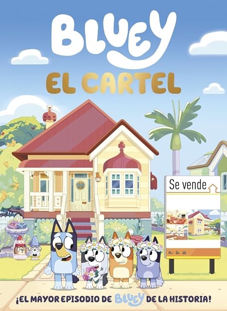 Portada de Bluey. El cartel