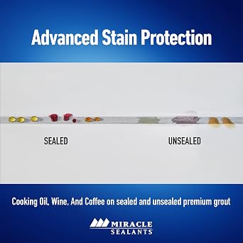 Miracle Sealants Grout Sealer Plus Invisible Penetrating Spray, 16oz