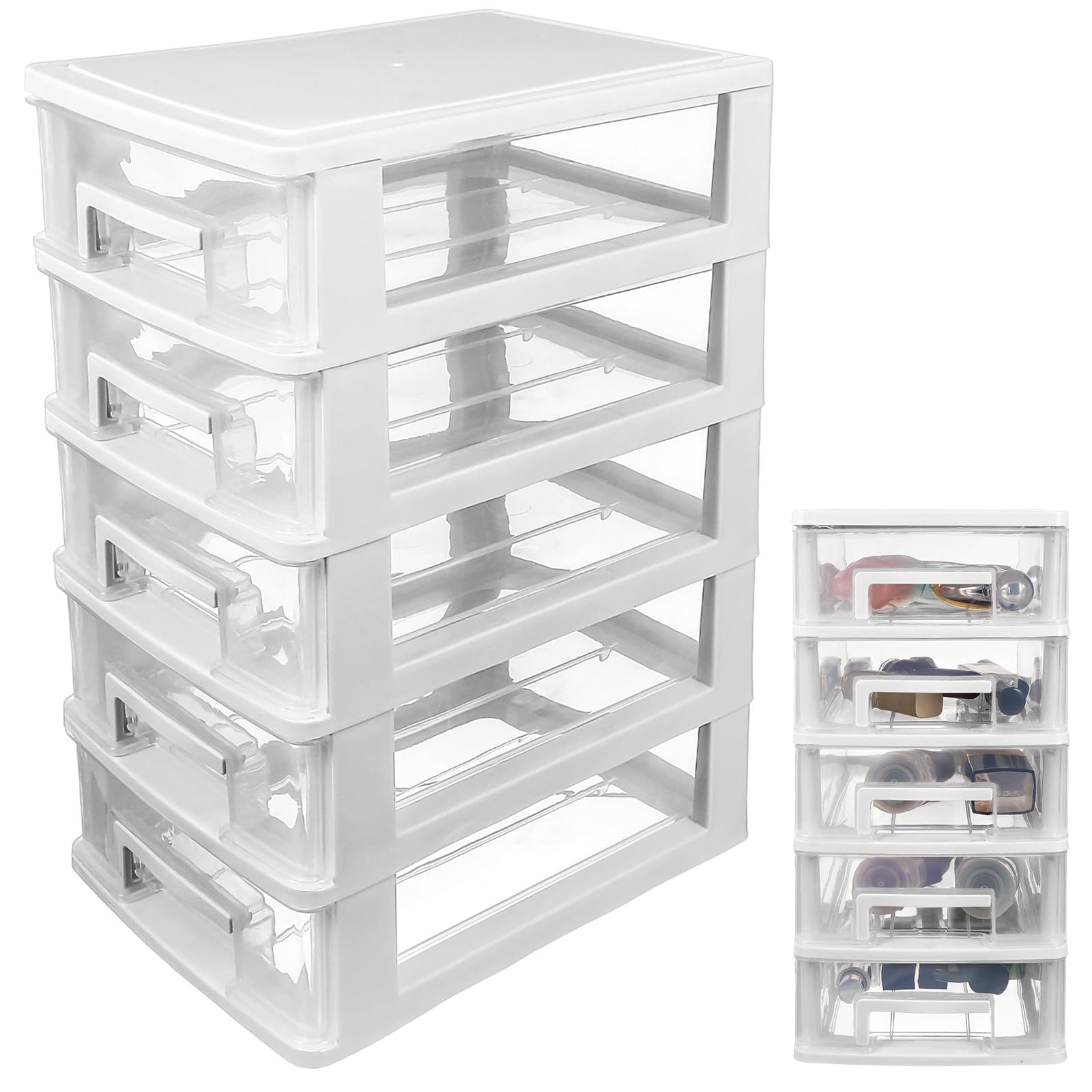 Tour de rangement plastique blanc pour un salon chaleureux et un bureau épuré