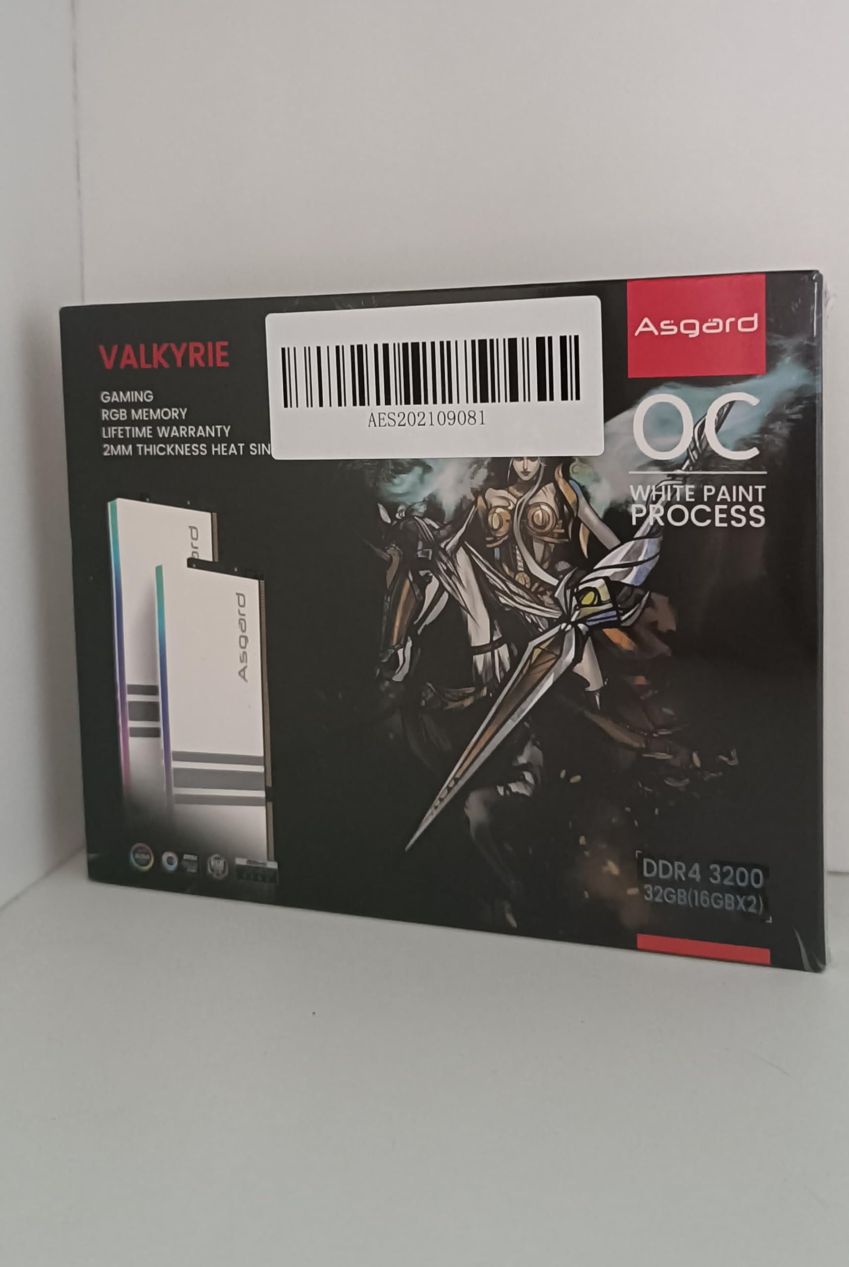 Kit Memória Ram 32GB (2x16GB) DDR4 ASGARD VALKYRIE V5 RGB PC Gamer