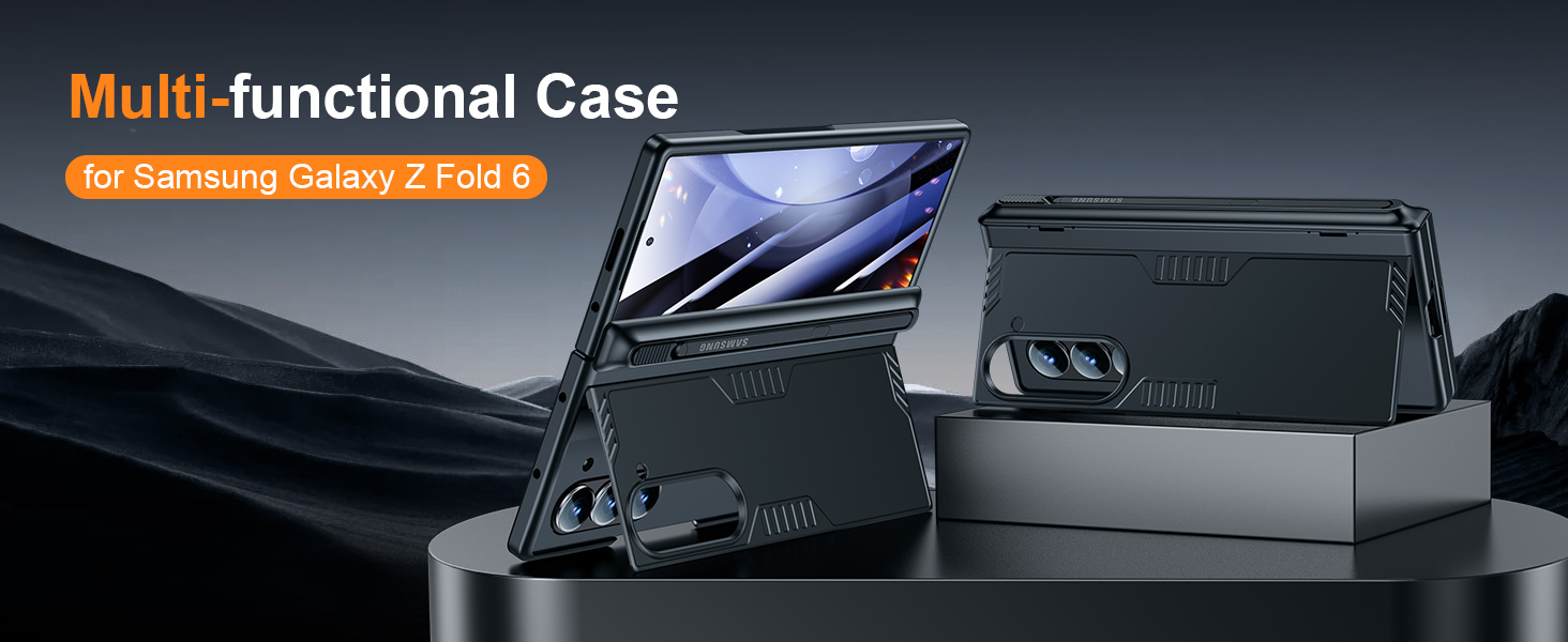 Amazon.com: spoovcto for Samsung Galaxy Z-Fold-6 Case: with S Pen