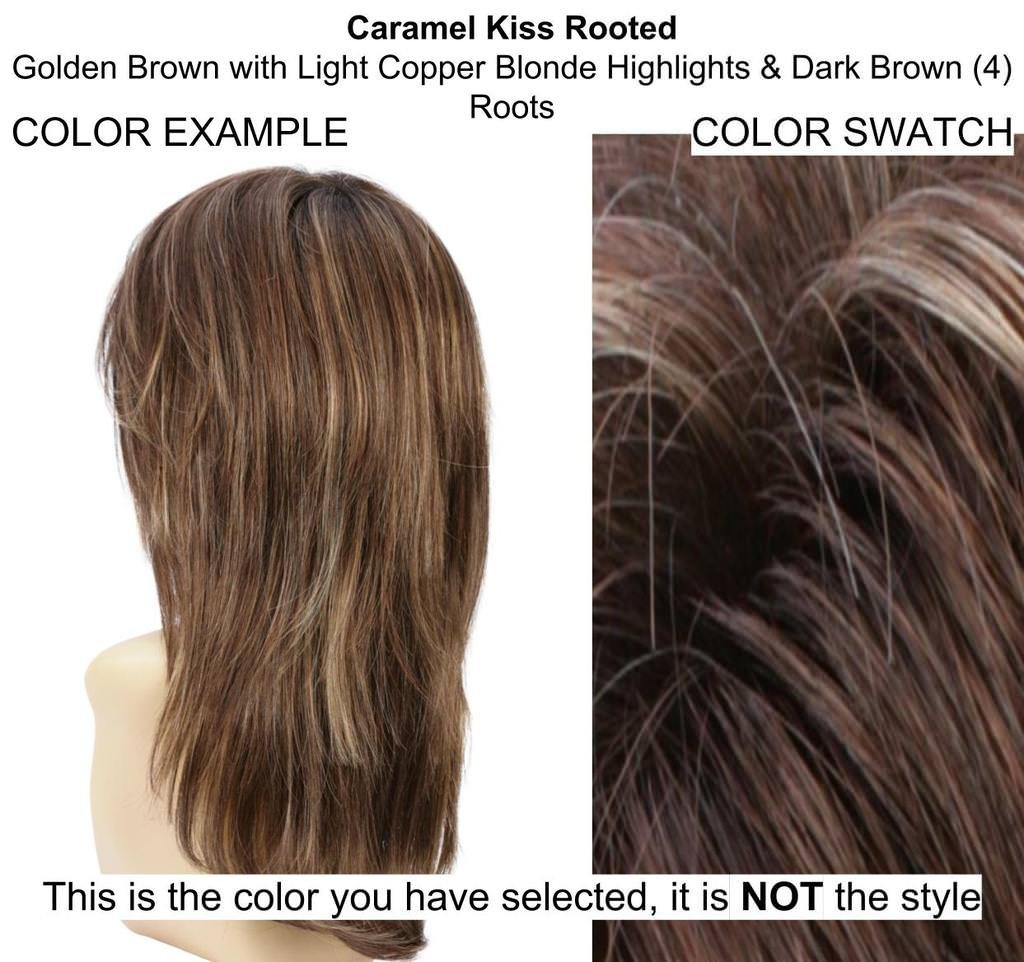 Bundle - 3 Items: Kennedy Wig by Estetica, Christy's Wigs Q & A Booklet & Wide Tooth Comb - Color: CKISSRT4