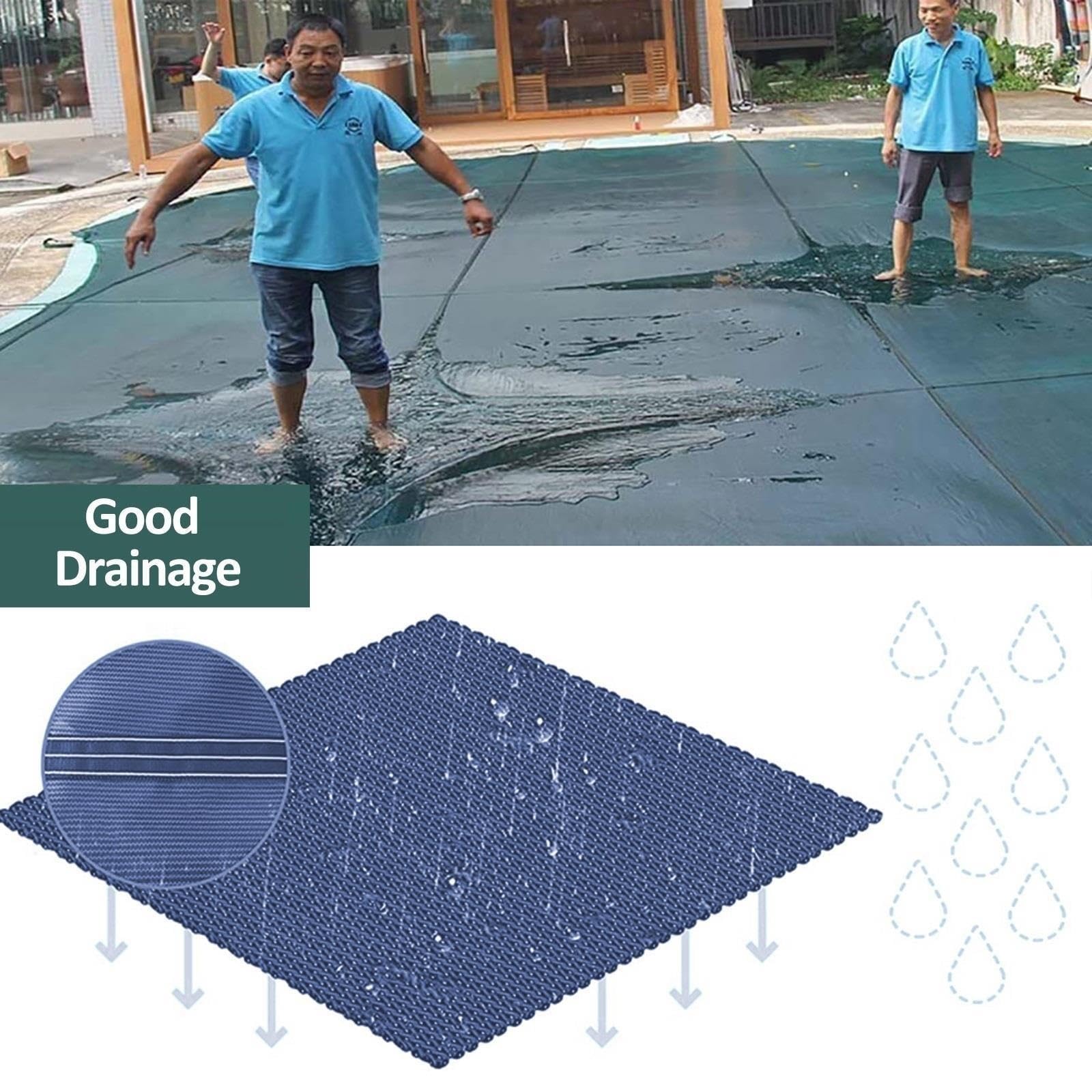 Kits Completos de Cubierta de Piscina Seguridad de Invierno Reutilizable