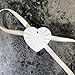 Handmade Heart Shaped Gypsum Perfume Expander Car Mounted Air Outlet Wardrobe Essential Oil Perfume Expander Creative Gypsum