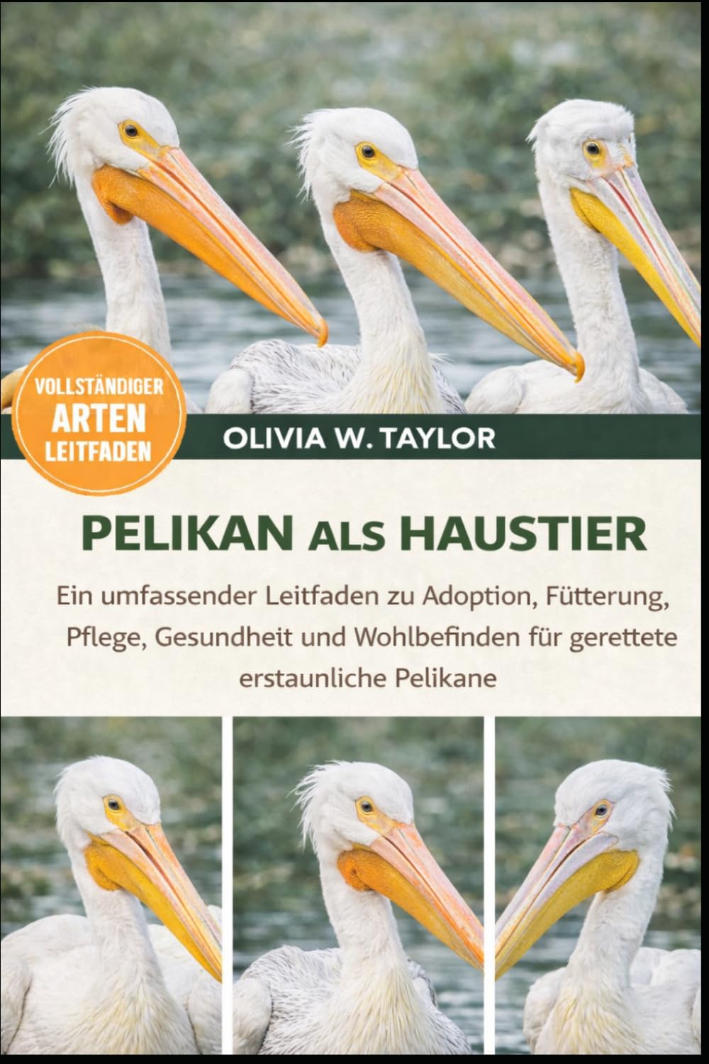 PELIKAN ALS HAUSTIER: Ein umfassender Leitfaden zu Adoption, Fütterung, Pflege, Gesundheit und Wohlbefinden für gerettete, erstaunliche Pelikane