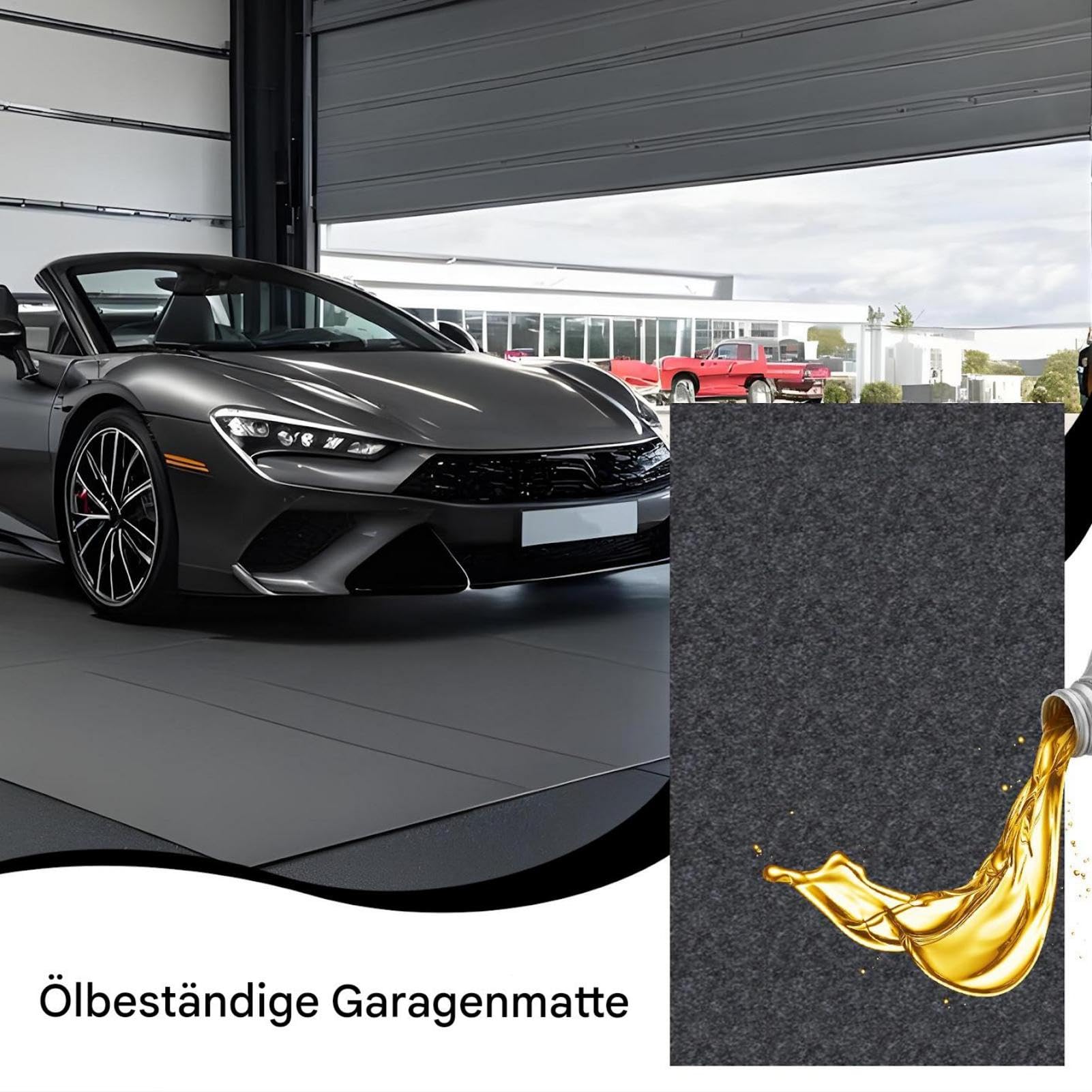 Esterillas Para Garaje Bajo Coche Moqueta Antideslizante | Fieltro Alfombrilla De Mantenimiento, Felpudo, Para Gimnasio Exterior Bajo Coches Y Reparaciones De Garaje