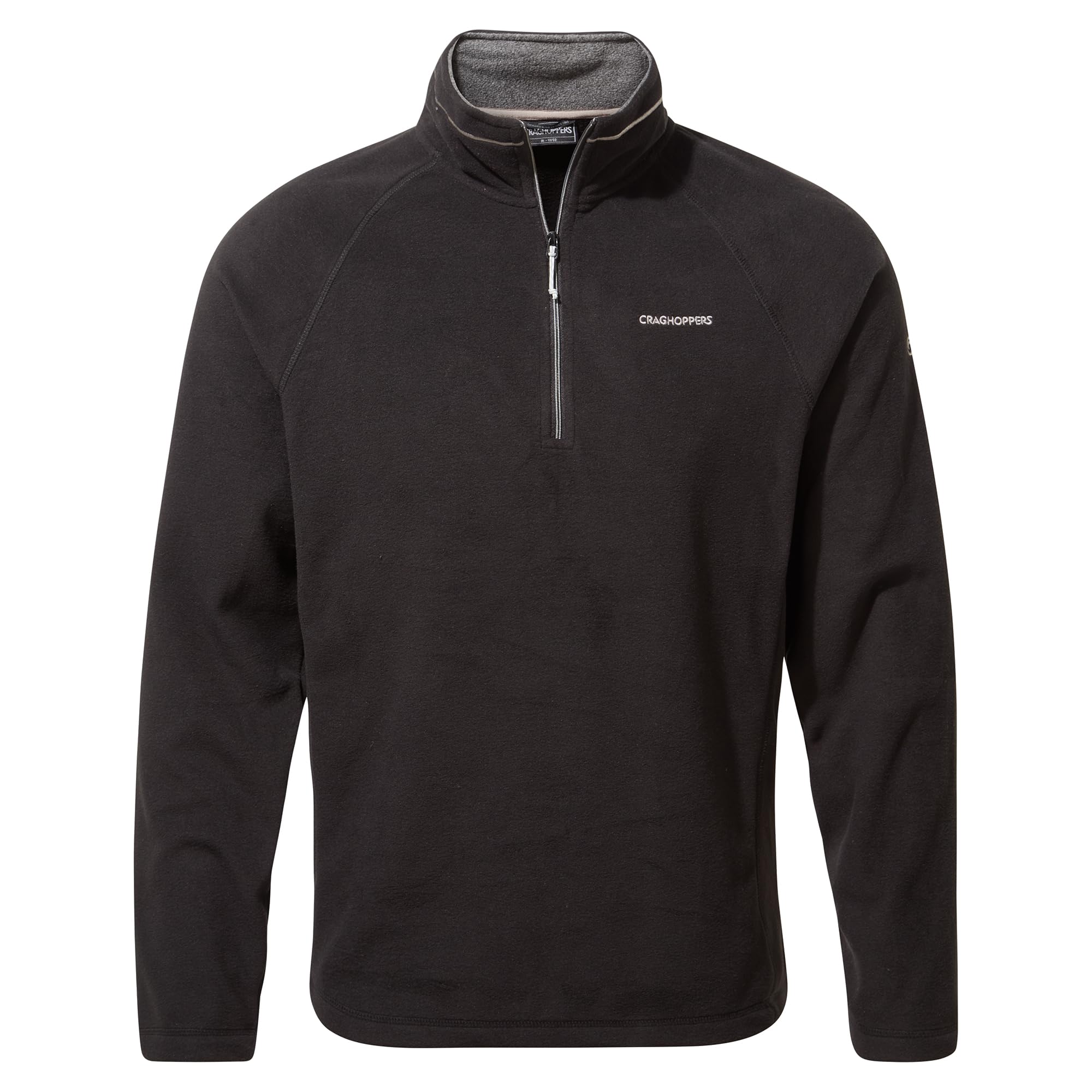 Craghoppers Mens Corey Vi Half Zip Fleece, Black, Size S, Men