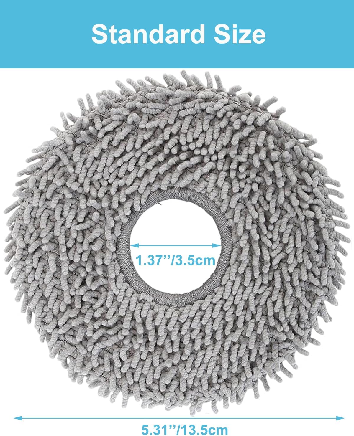 12 Pack Mop Pads for Dreame L10/L10s/L30/L30s/L40/L50/L60/X30/X40/X50/X60 image 4