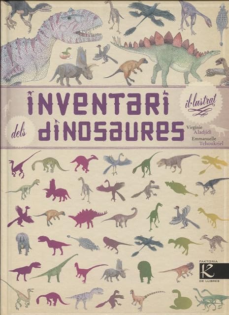 Portada de Inventari il·lustrat dels dinosaures
