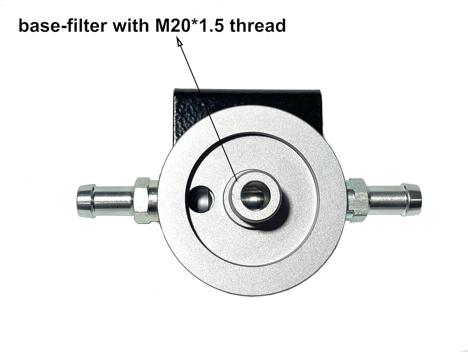 Universal Bracket - Spacer F02 12 mm 1/2 for CVT variator filter with ATF filter M20x1.5 Remote CVT Oil Filter Mount, It can be installed on a car, SUV, truck or special equipment