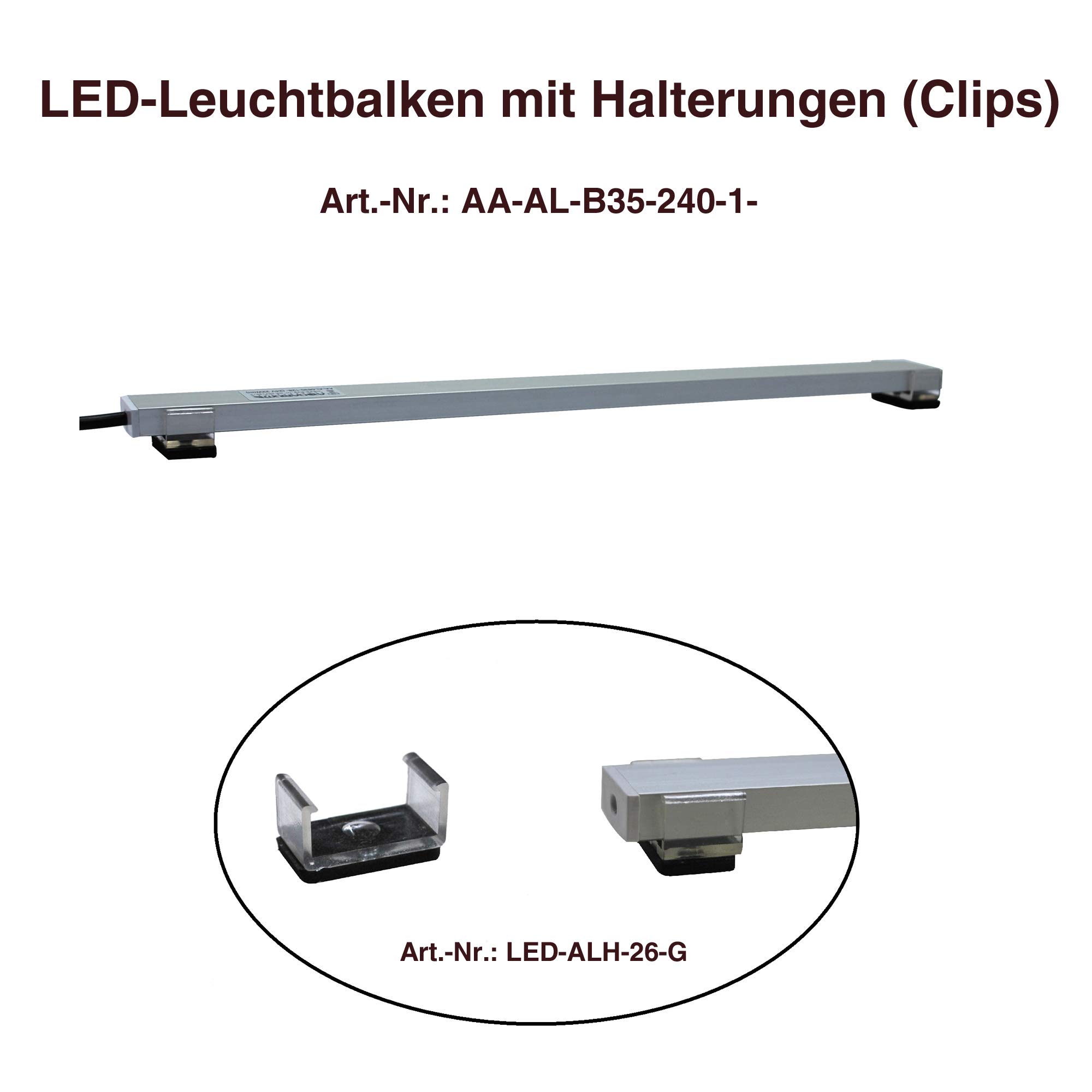 LED- Erweiterungs- /Ersatz-Leuchtbalken BLAU für Meerwasser-Aquarien, 120cm, ohne Trafo
