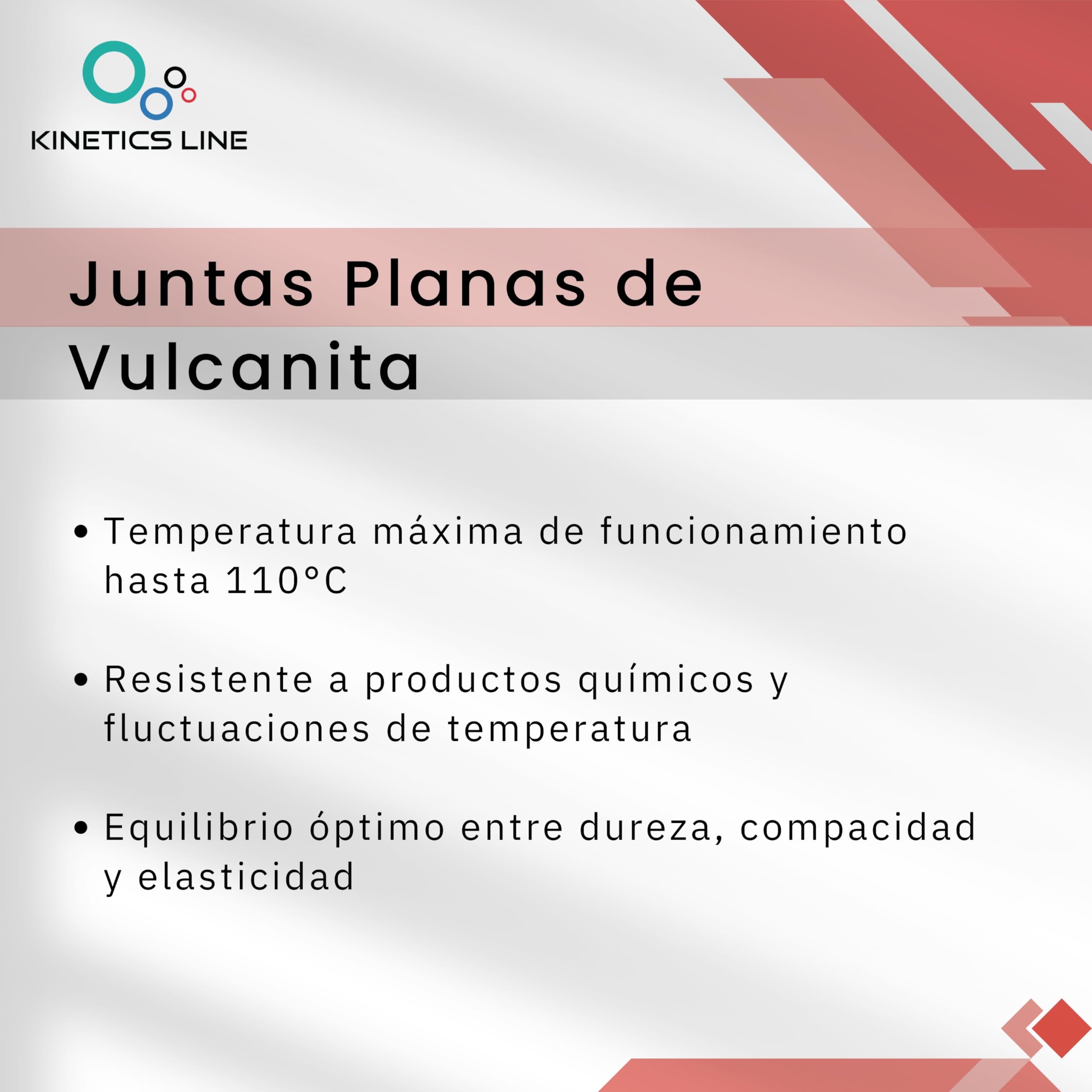 Caja de Juntas con 400 Juntas Planas de Fibra de Vulcanita 3/8–1 Pulgada – Juntas Rígidas y Estables para Bombas, Válvulas y Conexiones Roscadas – Hasta 110 °C