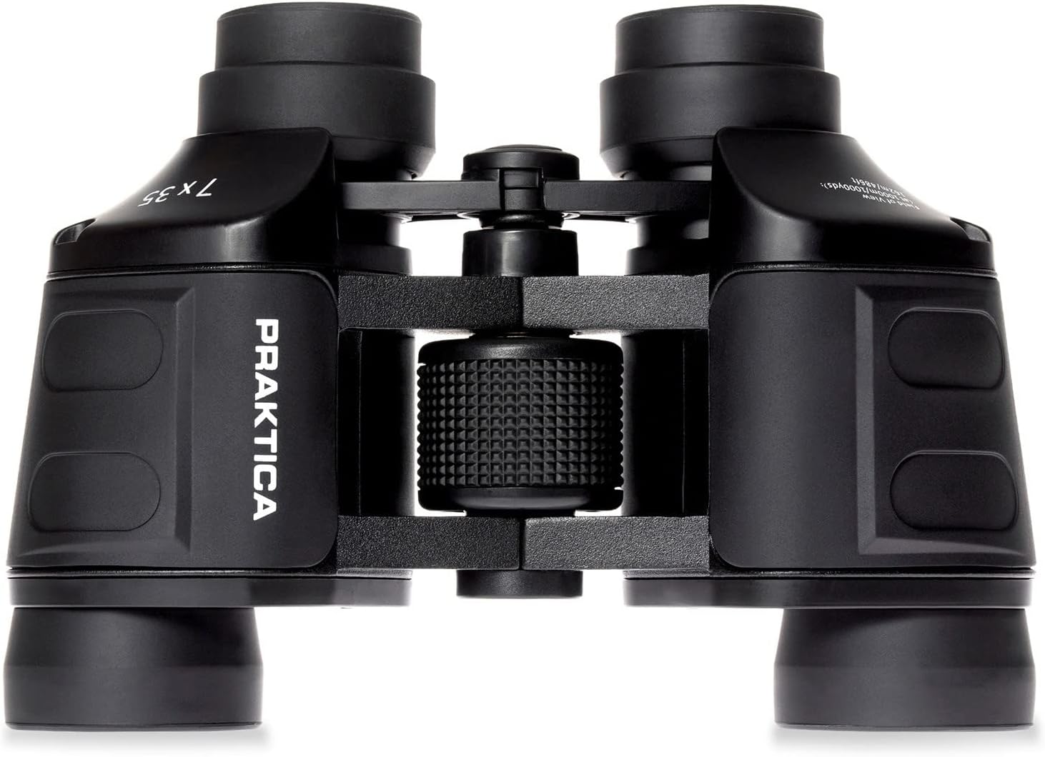 Praktica Falcon 7x35mm Porro Prism Field Black Binoculars - Compact, Fully Coated Lenses, Sturdy Construction, Aluminium Chassis, Sharp Clear Image, Bird Watching, Sailing, Hiking, Sightseeing
