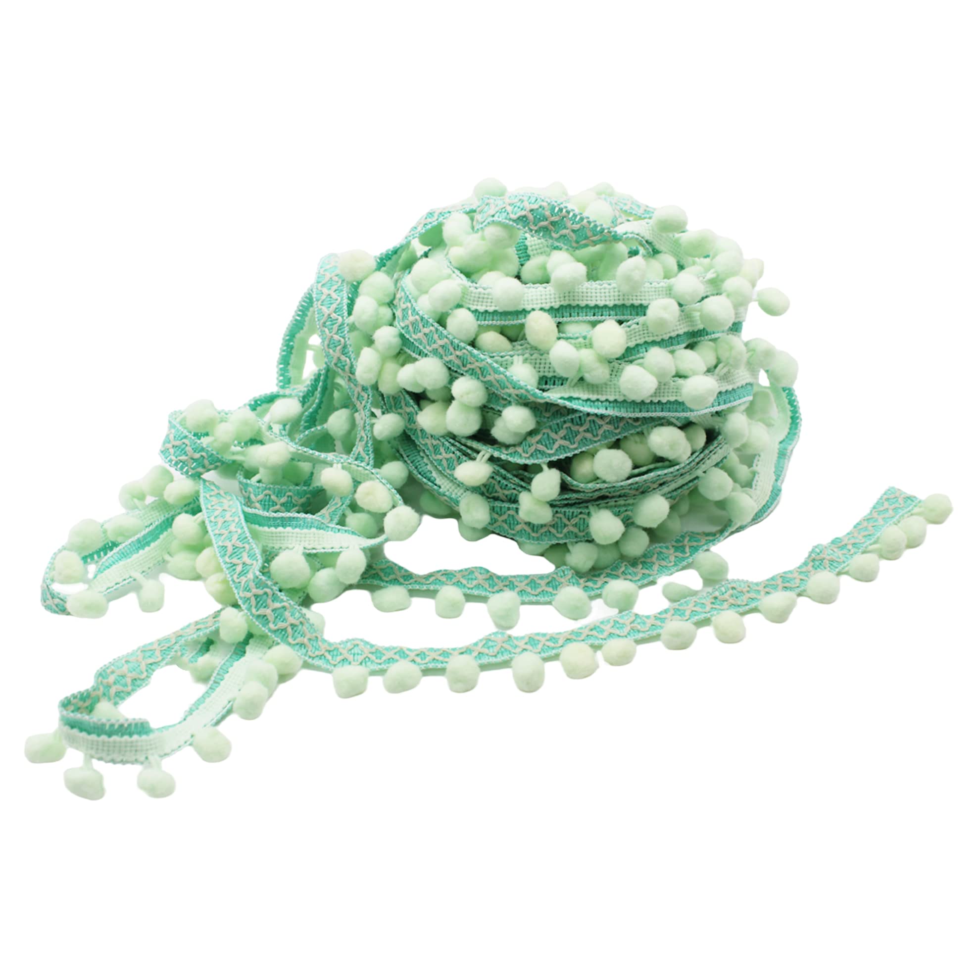 Uxcell Ruban à Pompons Roses De 9 M De Large, 2,5 Cm De Large, Pour Couture, Travaux Manuels, Rideaux, Vêtements, Oreillers, Décoration De La Maison